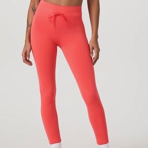 Vuori Daily Form Leggings- Bright Coral, S